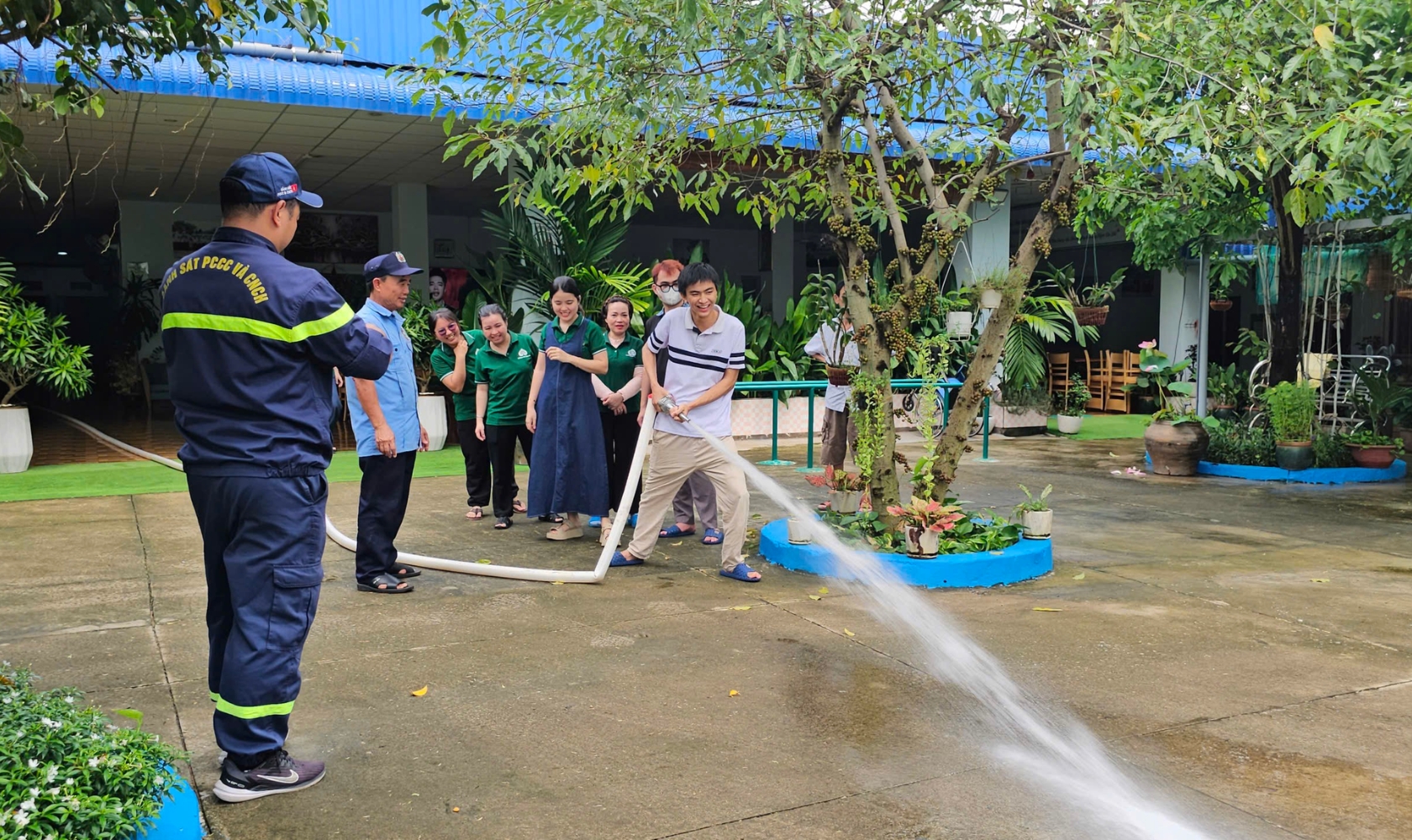 vien duong lao tam an tap huan pccc 4 - Viện Lão Tâm An