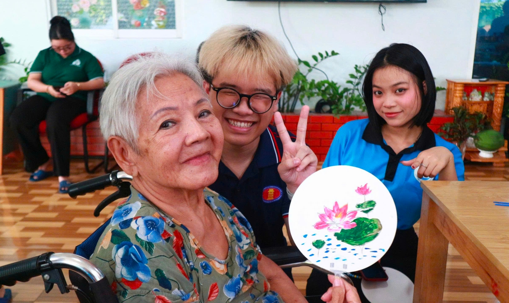 vien duong lao tam an giao luu van nghe 10 - Viện Lão Tâm An