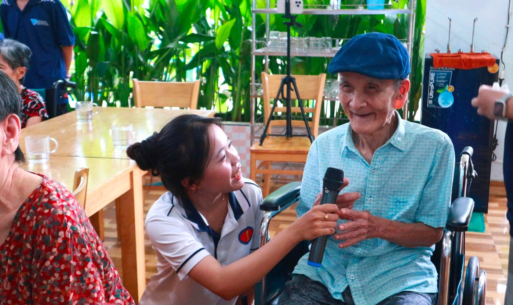 vien duong lao tam an giao luu van nghe 7 - Viện Lão Tâm An