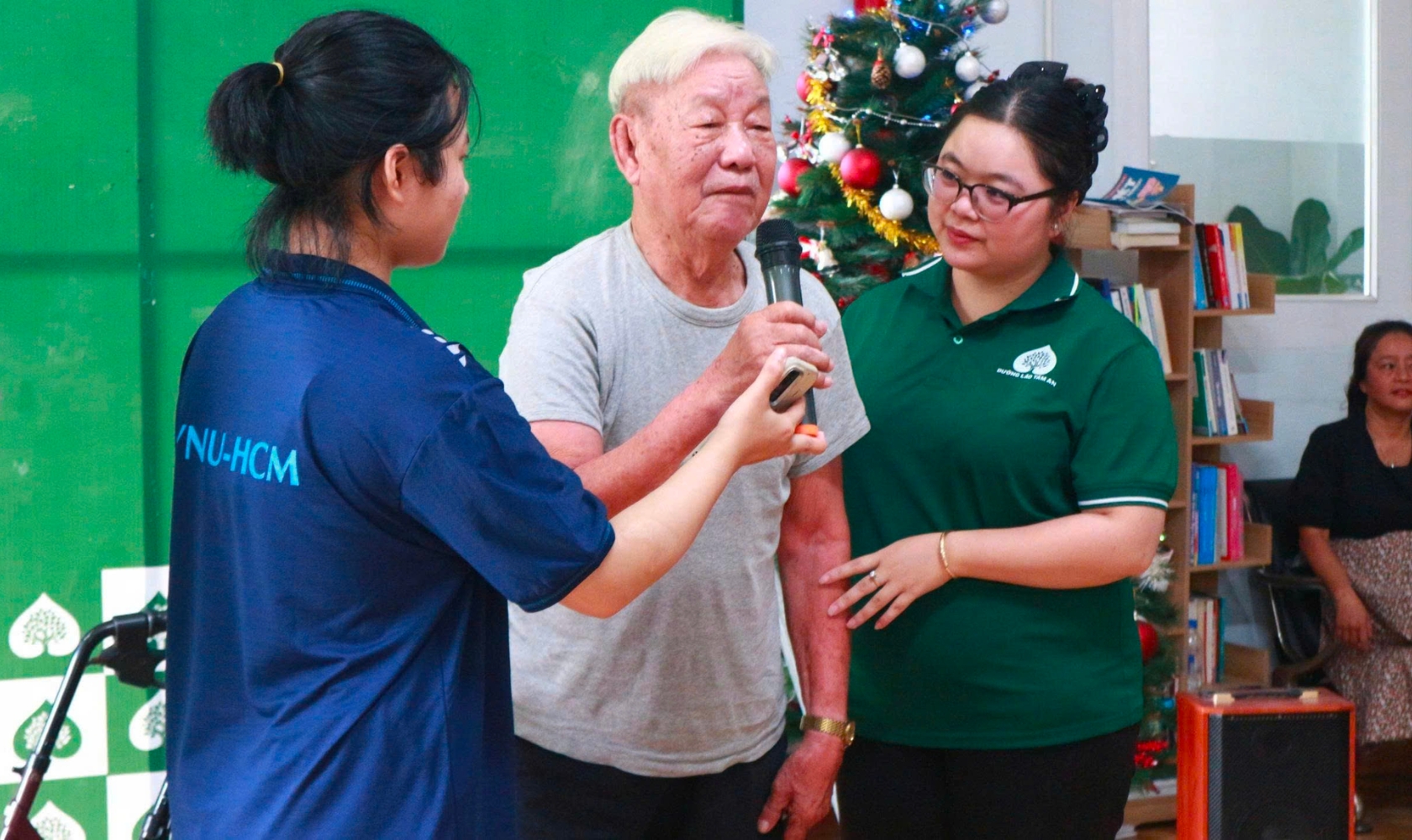 vien duong lao tam an giao luu van nghe 8 - Viện Lão Tâm An