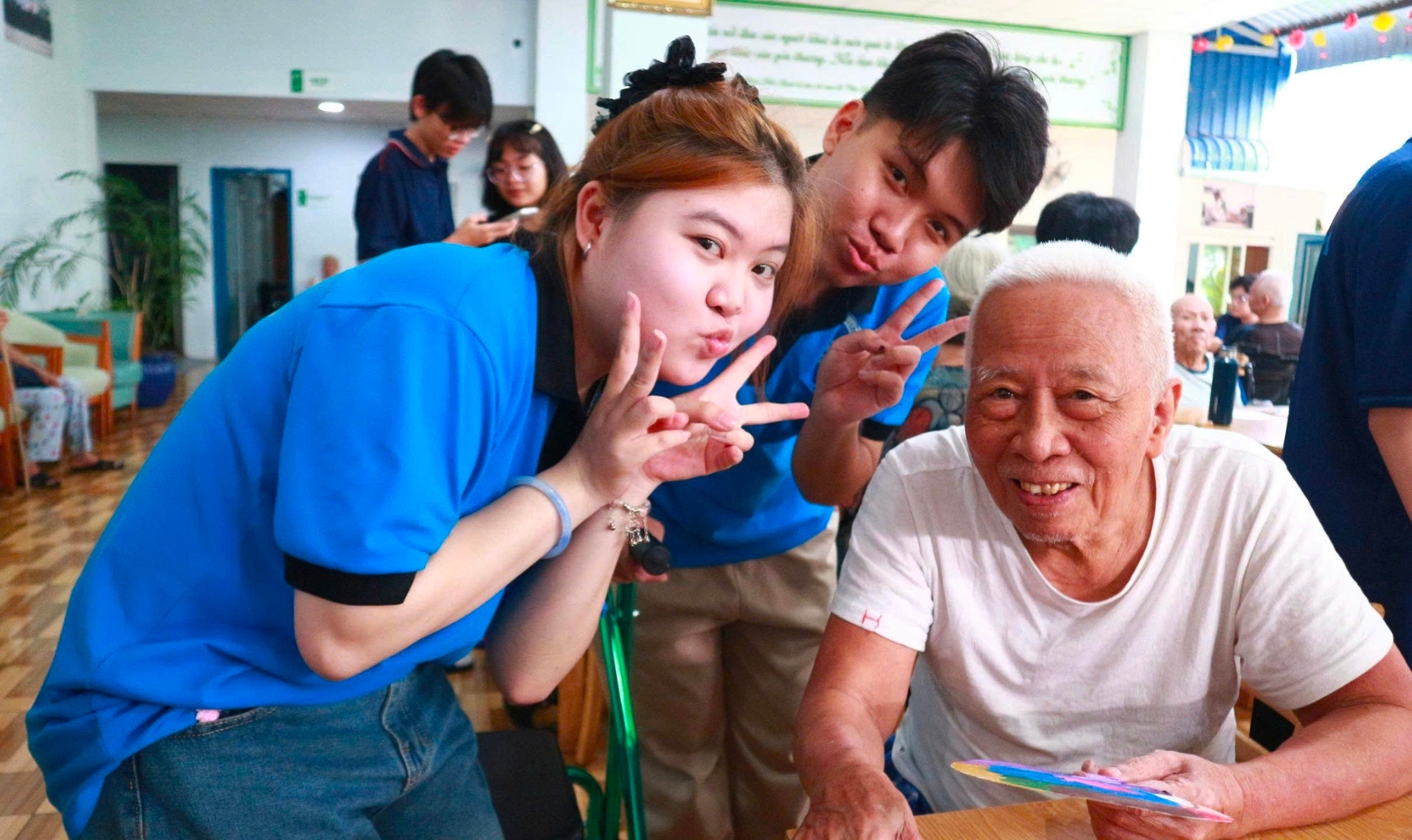 vien duong lao tam an giao luu van nghe 9 - Viện Lão Tâm An